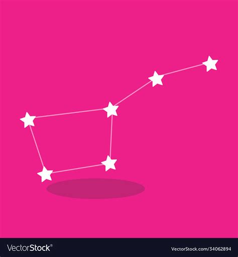 Stargazing constellation 08 Royalty Free Vector Image