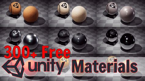 Unity Release Free 300+ Material Collection – GameFromScratch.com