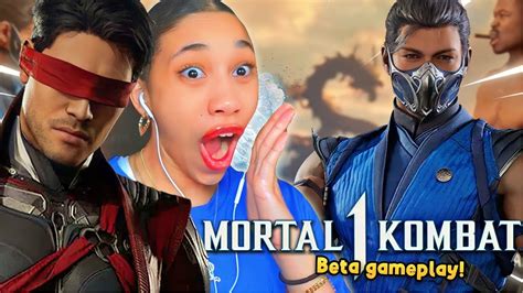 MORTAL KOMBAT 1 BETA IS HERE!! | Mortal Kombat 1 Beta Gameplay! - YouTube