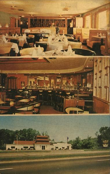 Chinese Hitching Post Restaurant Newington, CT Postcard