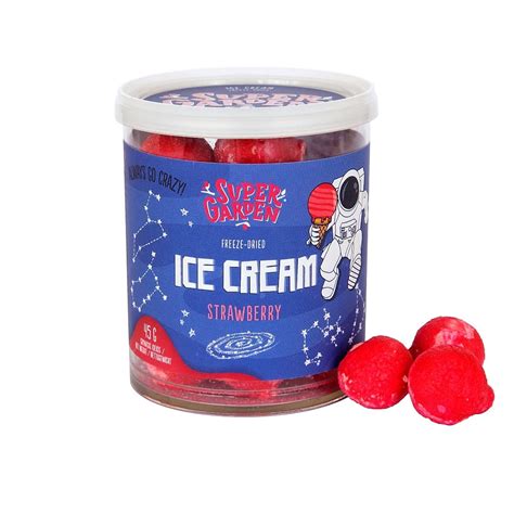 Freeze-dried strawberry ice cream - BerryShop e-shop