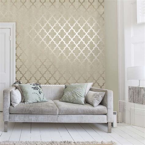 Living Room Ideas Gold Wallpaper - siatkowkatosportmilosci