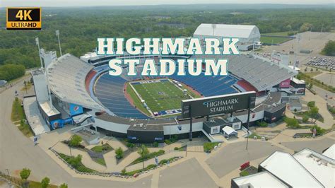 4K Drone Footage - Highmark Stadium - Orchard Park, New York - YouTube