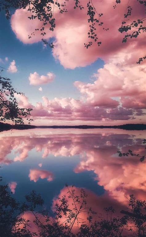 Pink clouds, pretty, sky, HD phone wallpaper | Peakpx