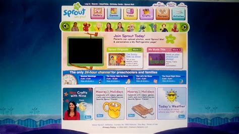 Sprout Website 2007 - YouTube