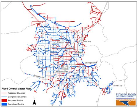 Margaret Mills: Las Vegas Flood Tunnels Map