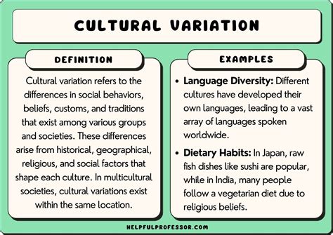 Cultural Variation: Definition and 15 Examples (2024)