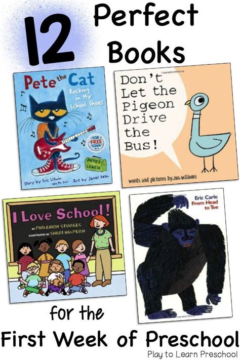 First Day of Preschool Books | Preschool books, Preschool first day ...