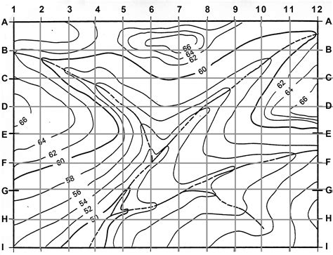 9 Contour Lines Topographic Map Worksheets / worksheeto.com