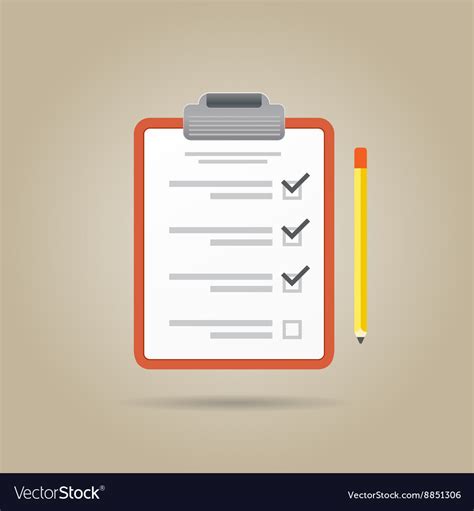 To-do list or checklist icon can be used as logo Vector Image