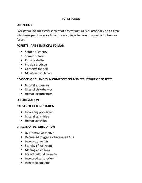 Forestation AND Water - FORESTATION DEFINITION Forestation means ...