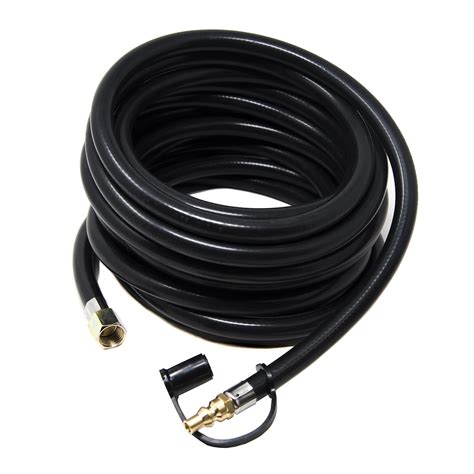 GasOne 24 ft 3/8 Flare Propane Quick Connect Hose, RV Quick Connect ...