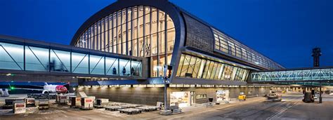 nordic office of architecture opens terminal at oslo airport