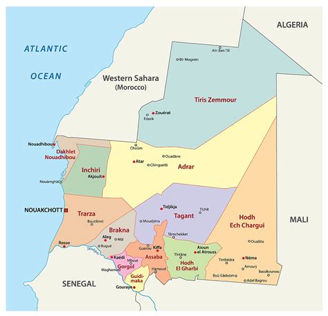 Mauritania Maps & Facts - World Atlas