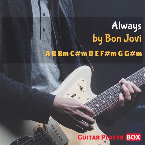 Always. Bon Jovi. Chords. GuitarPlayerBox