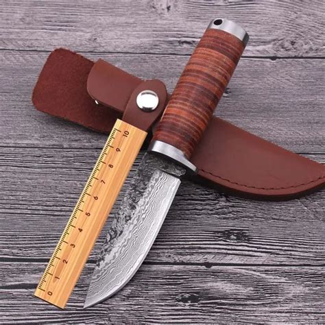 Handmade Duanda Hunting Tactical Fixed Blade Knife Pattern Steel Blade ...