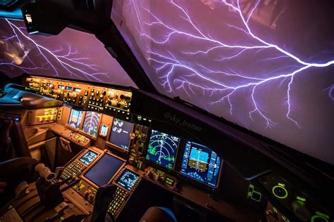 St. Elmo's fire phenomenon seen from inside a cockpit : r/woahdude