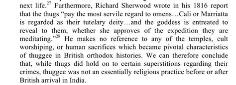 British made up the lies of Thuggees & “human sacrifice” to demonize Kali worship. Thuggees ...