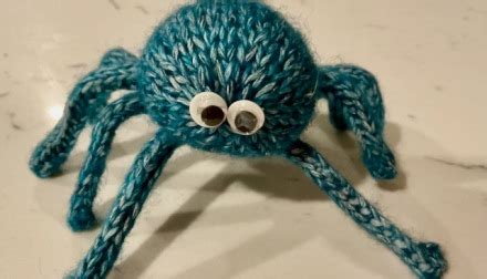 free spider knitting pattern | The Knit Guru