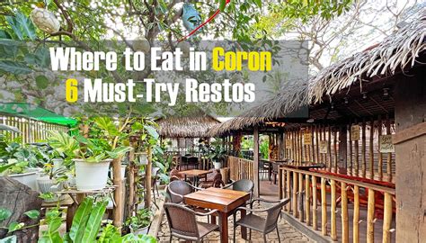 9 Best Restaurants in Coron, Palawan - The Palawan Guide