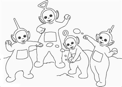 Teletubbies #49684 (Cartoons) – Free Printable Coloring Pages