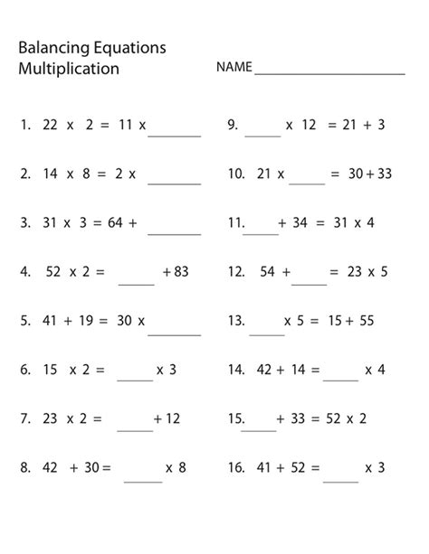 Free Printable Math Worksheets | Activity Shelter