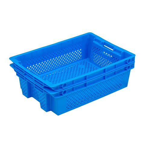 Stackable Nestable and Stackable Plastic Fruit Basket Crate - China ...