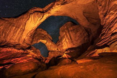 Two If By Night | Double Arch, Arches National Park | Joseph C. Filer Fine Art Photography