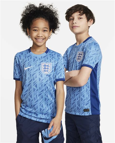 England 2023 Stadium Away Older Kids' Nike Dri-FIT Football Shirt. Nike IL