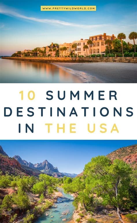 Summer in USA: Top 10 Best Summer Vacation Spots in the US | Summer ...