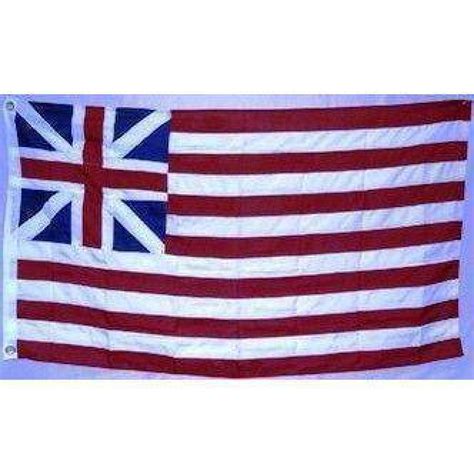 Grand Union Continental Colors Double Nylon Embroidered Flag 3 x 5 ft.