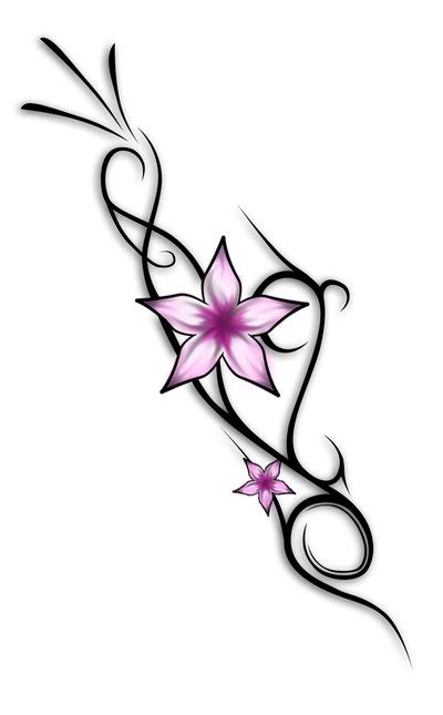 Tribal Flower Drawing - ClipArt Best