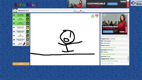 skribbl.io - Free Multiplayer Drawing & Guessing Game - YouTube
