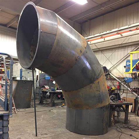 Carbon Steel & Stainless Steel Ductwork | Pierce Steel Fabricators