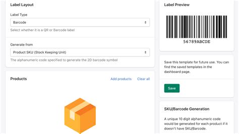 F: Print Barcode : SKU & QR - Print Barcode, SKU and QR code for Shopify | Shopify App Store