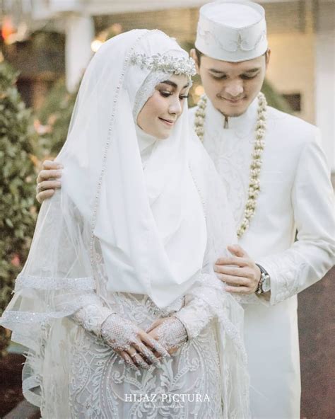 Wedding Dress Syari, Muslimah Wedding Dress, Muslim Wedding Dresses, Muslim Brides, Wedding ...