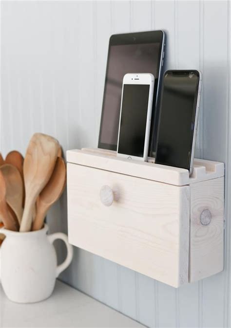 25 Functional Kitchen Charging Stations - DigsDigs