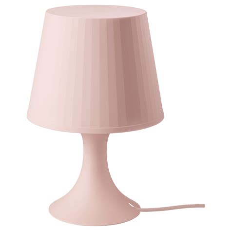 LAMPAN Table lamp - light pink - IKEA