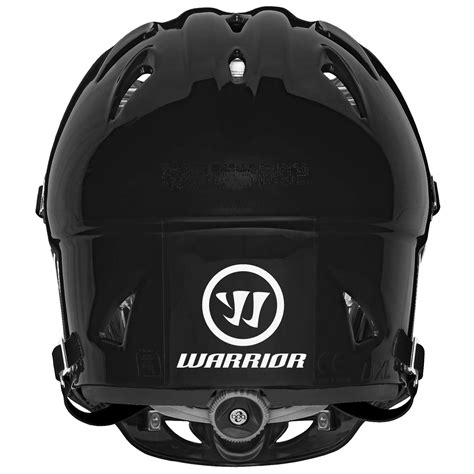 Warrior Evo Lacrosse Helmet - Black | Lacrosse Gear