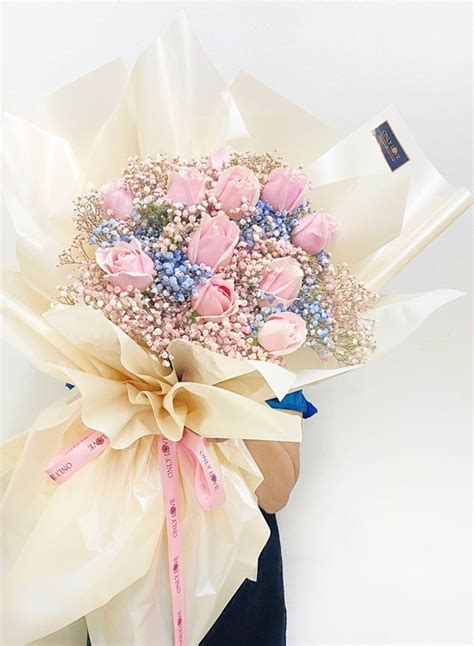 BA04 Baby Breath Bouquet sameday flower delivery to Malaysia | Only ...