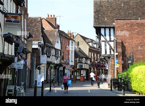 Friar Street, Worcester, Worcestershire, England, United Kingdom Stock ...