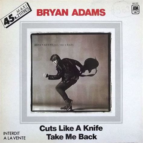 Cuts like a knife (promo) by Bryan Adams, 12inch with vinyl59 - Ref ...