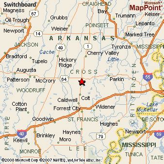 Where is Wynne, Arkansas? see area map & more