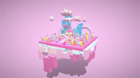 candy island - Download Free 3D model by samiwaiba2001 [0f51283] - Sketchfab