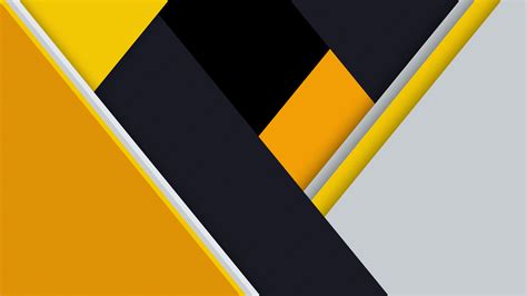 1920x1080 Yellow Material Design Abstract 8k Laptop Full HD 1080P ,HD 4k Wallpapers,Images ...