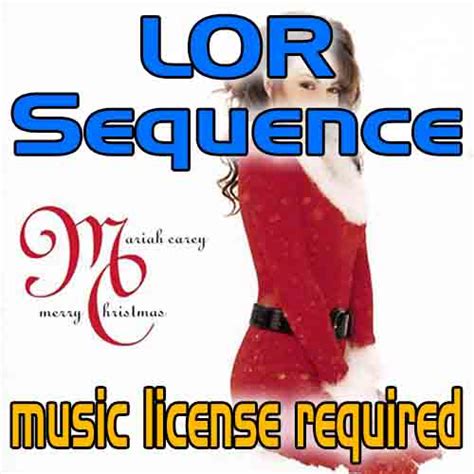 Sequence - Christmas Baby Please Come Home - Mariah Carey | Light-O-Rama