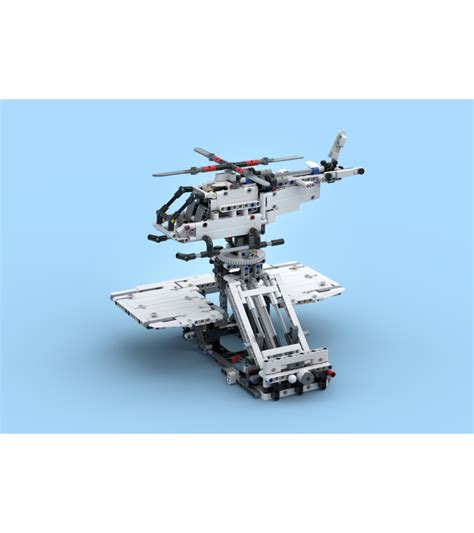 LEGO MOC 42158 Helicopter Control Center by Nequmodiva | Rebrickable - Build with LEGO