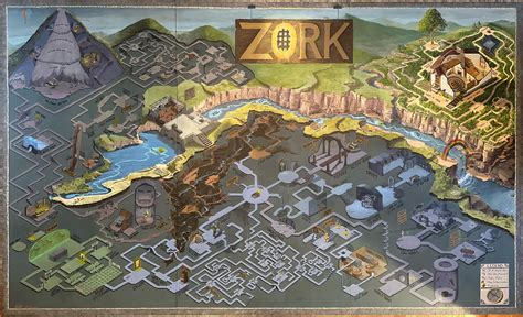 Zarf Updates: A treasury of Zork maps