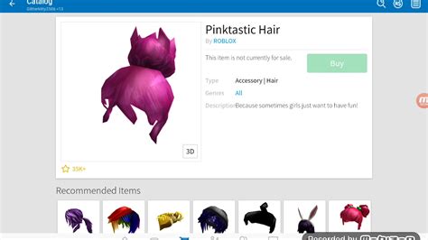 Roblox Pink Hair Girl