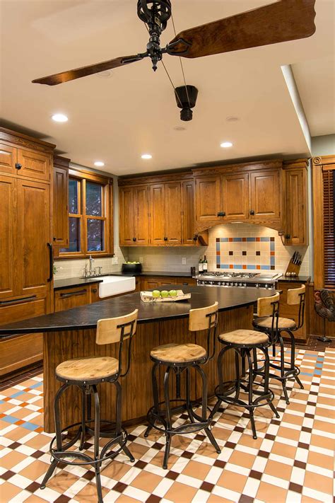 Historic Victorian Kitchen Cabinets an Important Element of Remodel